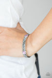 Ethereally Enchanting - Purple Bracelet - Paparazzi Accessories Bracelet Bedazzle Me Pretty Mobile Fashion Boutique