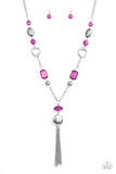 Ever Enchanting - Purple Necklace - Paparazzi Accessories Necklace Bedazzle Me Pretty Mobile Fashion Boutique