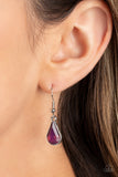 Everglade Escape - Purple Necklace - Paparazzi Accessories Necklace Bedazzle Me Pretty Mobile Fashion Boutique