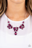 Everglade Escape - Purple Necklace - Paparazzi Accessories Necklace Bedazzle Me Pretty Mobile Fashion Boutique