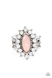 Everlasting Eden - Pink Ring - Paparazzi Accessories Ring Bedazzle Me Pretty Mobile Fashion Boutique