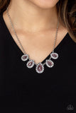 Everlasting Enchantment - Purple Necklace - Paparazzi Accessories Necklace Bedazzle Me Pretty Mobile Fashion Boutique