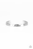 Every Day Is Mothers Day - Silver Bracelet - Paparazzi Accessories Bracelet Bedazzle Me Pretty Mobile Fashion Boutique-MOM
