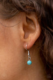 Evolution - Blue Necklace - Paparazzi Accessories Necklace Bedazzle Me Pretty Mobile Fashion Boutique