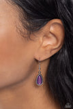 Exceptionally Ethereal - Purple Necklace - Paparazzi Accessories Necklace Bedazzle Me Pretty Mobile Fashion Boutique