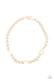 Explorer Exclusive - White Necklace - Paparazzi Accessories Necklace Bedazzle Me Pretty Mobile Fashion Boutique