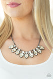 Extra Enticing - Black Necklace - Paparazzi Accessories Necklace Bedazzle Me Pretty Mobile Fashion Boutique