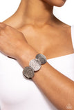 Extra Etched - Silver Bracelet - Paparazzi Accessories Bracelet Bedazzle Me Pretty Mobile Fashion Boutique