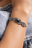 Eye in the Sky - Black Bracelet - Paparazzi Accessories Bracelet Bedazzle Me Pretty Mobile Fashion Boutique