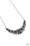 EYE Wish I May... - Black Necklace - Paparazzi Accessories Necklace Bedazzle Me Pretty Mobile Fashion Boutique