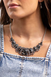 EYE Wish I May... - Black Necklace - Paparazzi Accessories Necklace Bedazzle Me Pretty Mobile Fashion Boutique