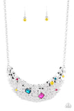 Fabulously Fragmented - Multi Necklace - Paparazzi Accessories Necklace FS-Bedazzle Me Pretty Mobile Fashion Boutique