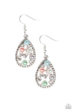 Fabulously Wealthy - Multi Earrings - Paparazzi Accessories Earrings Bedazzle Me Pretty Mobile Fashion Boutique