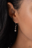 Faceted Factor - Silver Necklace - Paparazzi Accessories Necklace Bedazzle Me Pretty Mobile Fashion Boutique