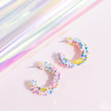 Fairy Fantasia - Multi Earrings - Paparazzi Accessories Earrings Bedazzle Me Pretty Mobile Fashion Boutique