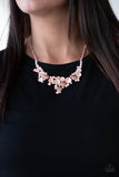 Fairytale Affair - Copper Necklace - Paparazzi Accessories Necklace FS-Bedazzle Me Pretty Mobile Fashion Boutique