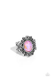 Fairytale Fanatic - Orange Ring - Paparazzi Accessories Ring Bedazzle Me Pretty Mobile Fashion Boutique