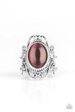Fairytale Flair - Purple Ring - Paparazzi Accessories Ring Bedazzle Me Pretty Mobile Fashion Boutique