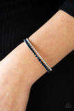 Fairytale Sparkle - Blue Bracelet - Paparazzi Accessories Bracelet Bedazzle Me Pretty Mobile Fashion Boutique