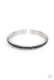 Fairytale Sparkle - Blue Bracelet - Paparazzi Accessories Bracelet Bedazzle Me Pretty Mobile Fashion Boutique
