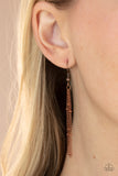 Faith Over Fear - Copper Necklace - Paparazzi Accessories Necklace FS-Bedazzle Me Pretty Mobile Fashion Boutique