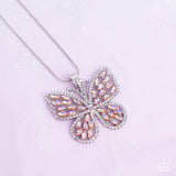 Fame and FLUTTER - Multi Necklace - Paparazzi Accessories Necklace Bedazzle Me Pretty Mobile Fashion Boutique