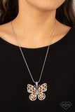 Fame and FLUTTER - Multi Necklace - Paparazzi Accessories Necklace Bedazzle Me Pretty Mobile Fashion Boutique