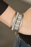 FAME Night - Silver Bracelet - Paparazzi Accessories Bracelet Bedazzle Me Pretty Mobile Fashion Boutique