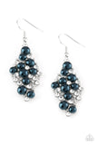Famous Fashion - Blue Earrings - Paparazzi Accessories Earrings Bedazzle Me Pretty Mobile Fashion Boutique