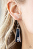 FAN-tastically Deco - Blue Necklace - Paparazzi Accessories Necklace FS-Bedazzle Me Pretty Mobile Fashion Boutique