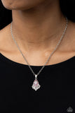 Fancy Fringe - Pink Necklace - Paparazzi Accessories Necklace Bedazzle Me Pretty Mobile Fashion Boutique