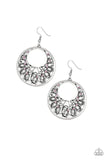 Fancy That - Pink Earrings - Paparazzi Accessories Earrings Bedazzle Me Pretty Mobile Fashion Boutique