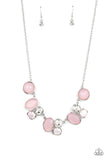 Fantasy World - Pink Necklace - Paparazzi Accessories Necklace Bedazzle Me Pretty Mobile Fashion Boutique