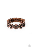 Farmhouse Fashion - Copper Ring - Paparazzi Accessories Ring Bedazzle Me Pretty Mobile Fashion Boutique