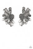 Farmstead Meadow - Silver Post Earrings - Paparazzi Accessories Post Earrings Bedazzle Me Pretty Mobile Fashion Boutique