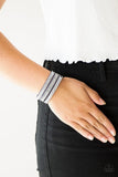 Fashion Fanatic - Blue Bracelet - Paparazzi Accessories Bracelet Bedazzle Me Pretty Mobile Fashion Boutique