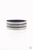 Fashion Fanatic - Blue Bracelet - Paparazzi Accessories Bracelet Bedazzle Me Pretty Mobile Fashion Boutique