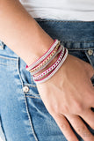 Fashion Fiend - Pink Bracelet - Paparazzi Accessories Bracelet Bedazzle Me Pretty Mobile Fashion Boutique