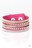 Fashion Fiend - Pink Bracelet - Paparazzi Accessories Bracelet Bedazzle Me Pretty Mobile Fashion Boutique