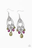 Fashion Flirt - Multi Earrings - Paparazzi Accessories Earrings Bedazzle Me Pretty Mobile Fashion Boutique