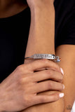 Fearless Fashionista - Blue Bracelet - Paparazzi Accessories Bracelet Bedazzle Me Pretty Mobile Fashion Boutique