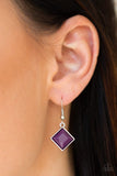 Feeling Inde-PENDANT - Purple Necklace - Paparazzi Accessories Necklace Bedazzle Me Pretty Mobile Fashion Boutique