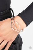 Fierce Fusion - Gold Bracelet - Paparazzi Accessories Bracelet Bedazzle Me Pretty Mobile Fashion Boutique