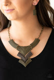 Fiercely Pharaoh - Multi Necklace - Paparazzi Accessories Necklace Bedazzle Me Pretty Mobile Fashion Boutique