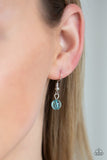 Fiesta Fabulous - Blue Necklace - Paparazzi Accessories Necklace Bedazzle Me Pretty Mobile Fashion Boutique