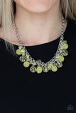Fiesta Fabulous - Yellow Necklace - Paparazzi Accessories Necklace Bedazzle Me Pretty Mobile Fashion Boutique