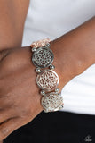 Filigree Fanfare - Multi Bracelet - Paparazzi Accessories Bracelet Bedazzle Me Pretty Mobile Fashion Boutique