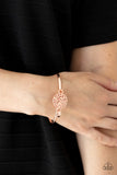 Filigree Fiesta - Rose Gold Bracelet - Paparazzi Accessories Bracelet Bedazzle Me Pretty Mobile Fashion Boutique