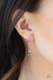 First Class Fringe - Silver Necklace - Paparazzi Accessories Necklace Bedazzle Me Pretty Mobile Fashion Boutique