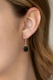 Flair Affair - Black Necklace - Paparazzi Accessories Necklace Bedazzle Me Pretty Mobile Fashion Boutique